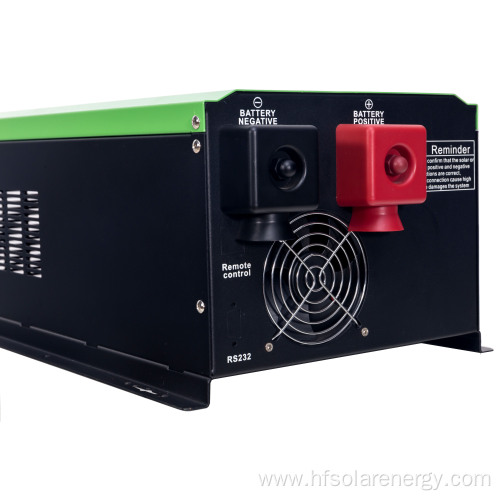 Off grid low-frequency inverter with solar pump